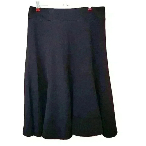 Rafaella Black Flare Skirt size 8 - Picture 1 of 5